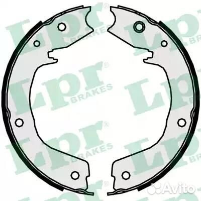 Колодки тормозные барабанные