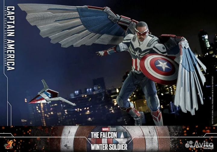 Hot toys Falcon and Winter Soldier Captain America