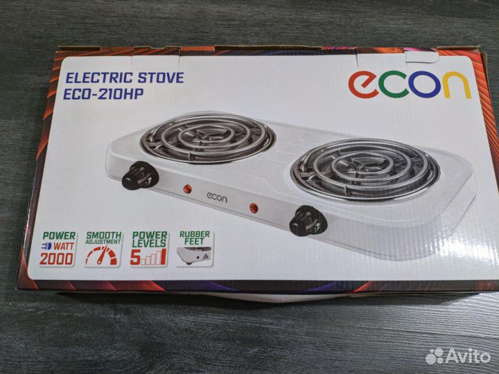 Новая электрическая настольная плита 2 конфорки