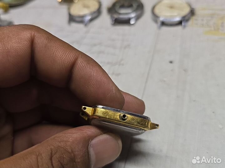 Позолоченные часы СССР