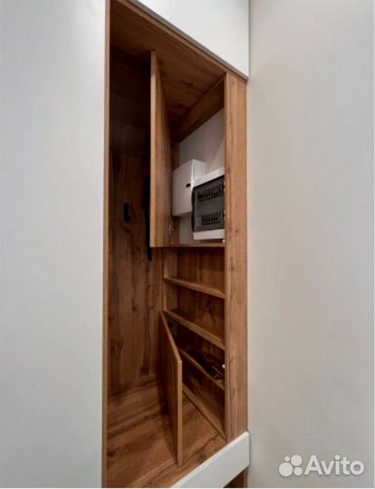 Шкаф на заказ цвет орех