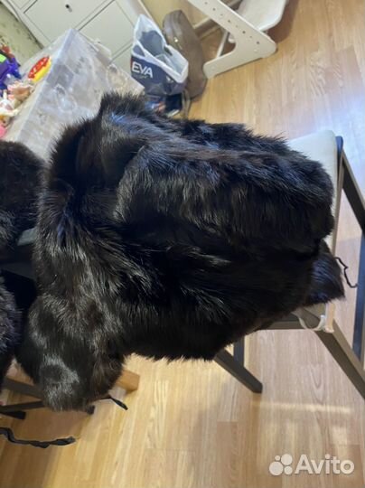 Шапка ушанка мужская меховая