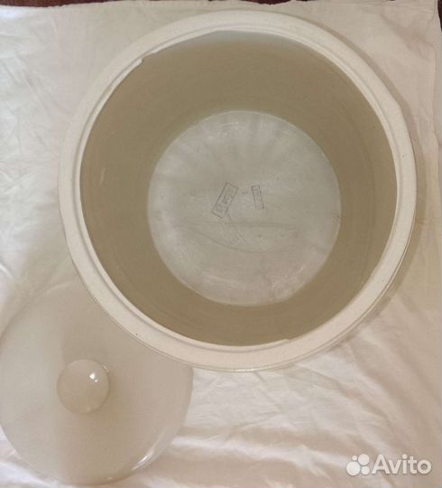 Бочка керамическая с крышкой 15 л СССР