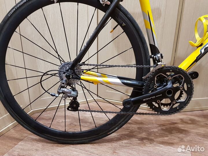 Карбоновый шоссейный велосипед cyfac, размер 52