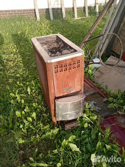 Печь банная бу