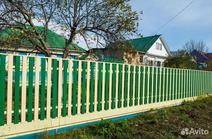 Забор металлический за 1 день качественно