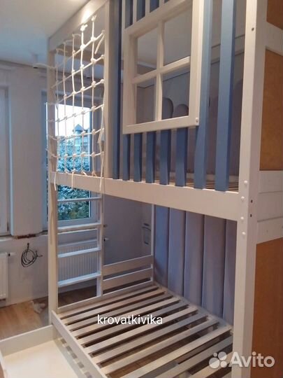 Детская кровать двухъярусная