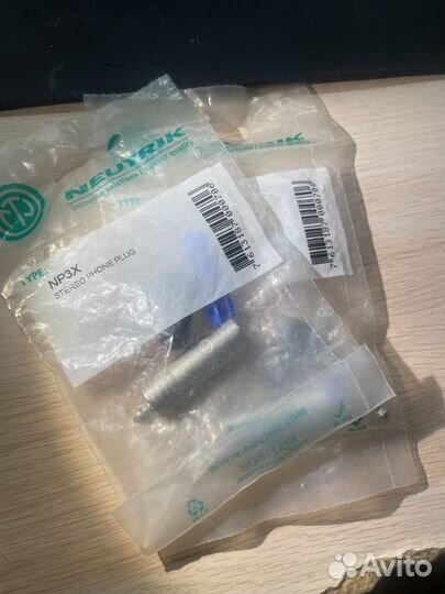 Разъемы neutrik jack 6,3mm trs