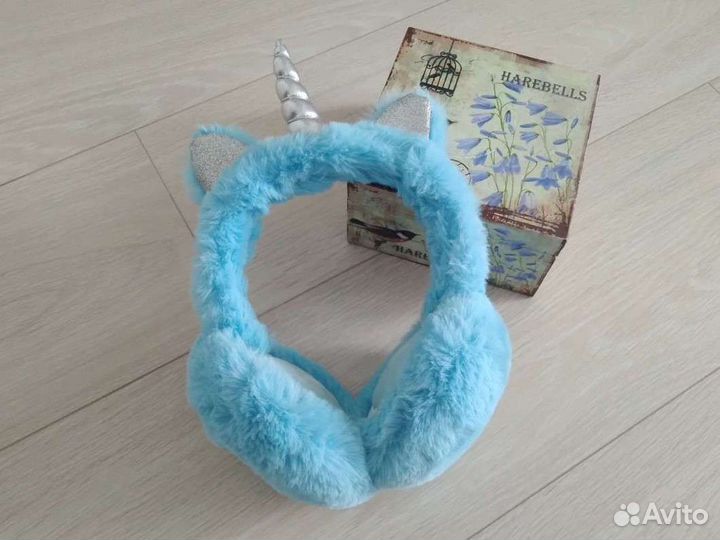 Меховые наушники детские