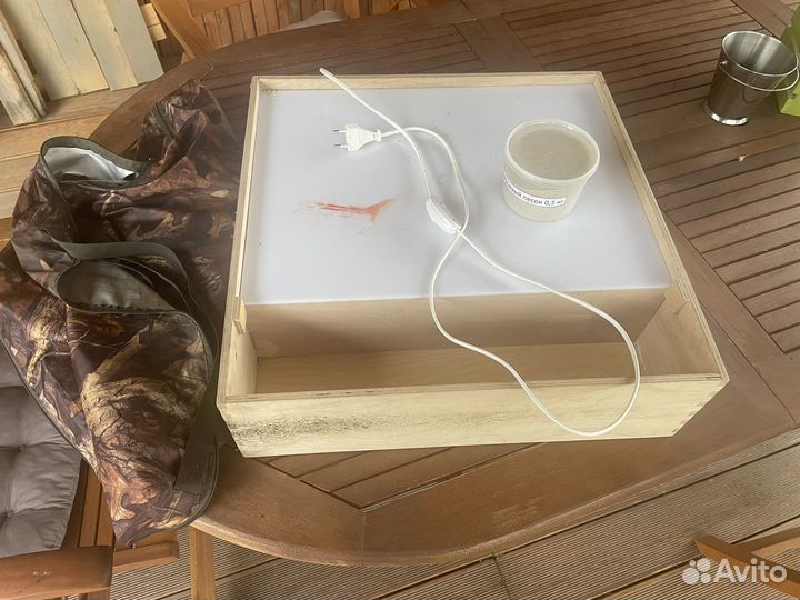 Световой планшет для рисования песком