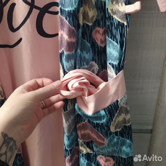 Халат+ сорочка р 48