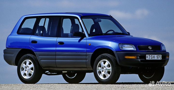 Порог левый Toyota RAV4 1997-2001 (Polcar)