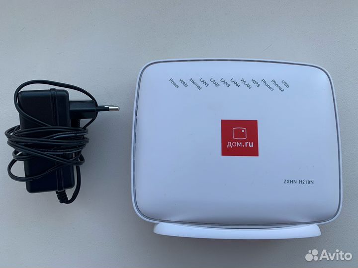 Wifi роутер дом ру