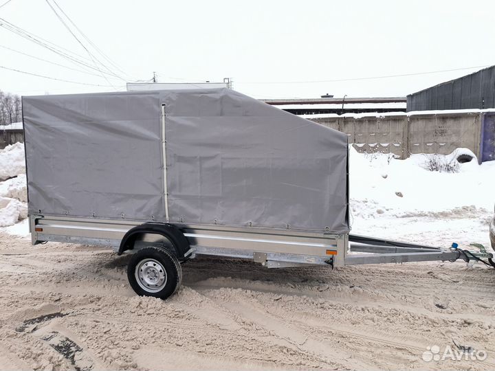 Прицеп 3,60х1,50 с евротентом оцинкованный