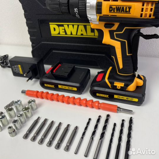 Шуруповерт Dewalt 26v ударный