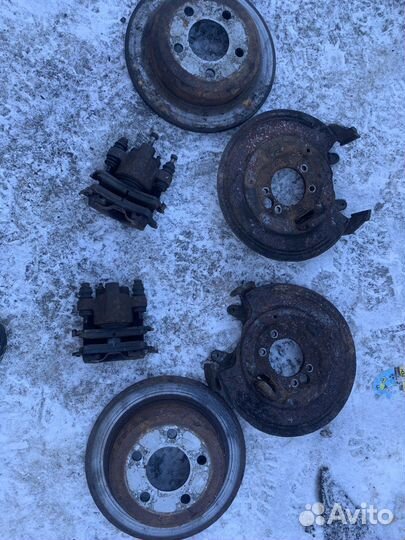 Тормоза залние jeep grand cherokee