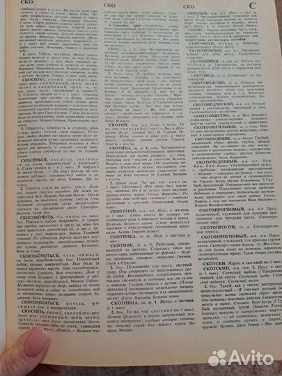 Словарь русского языка, 4 том. Академия наук СССР
