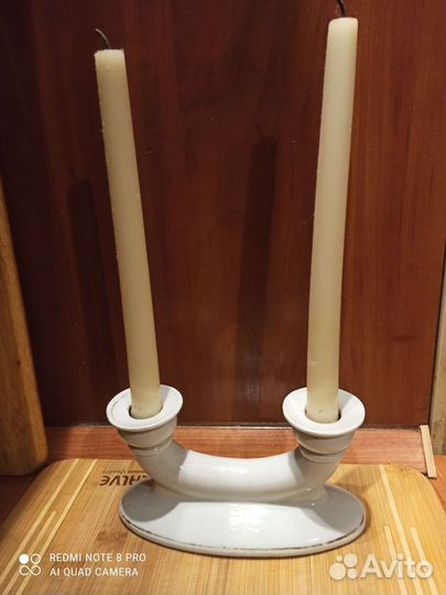 Подсвечник на 2 свечи