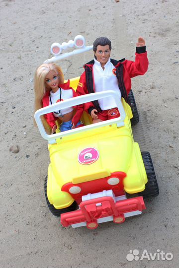 Джип Barbie Baywatch Rescue Wheels 1995