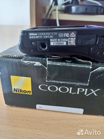 Цифровой фотоаппарат nikon coolpix l31