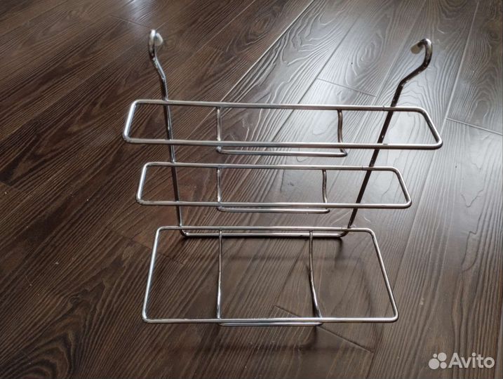 Полка/Держатель на рейлинг для бум.полотенец и тд