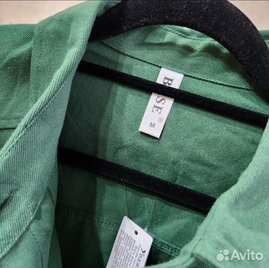 Джинсовая рубашка мужская