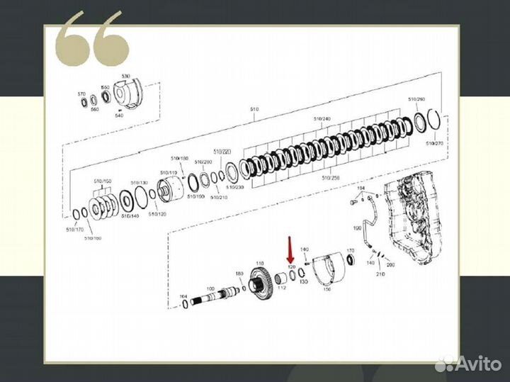 Кольцо уплотнительное ZF