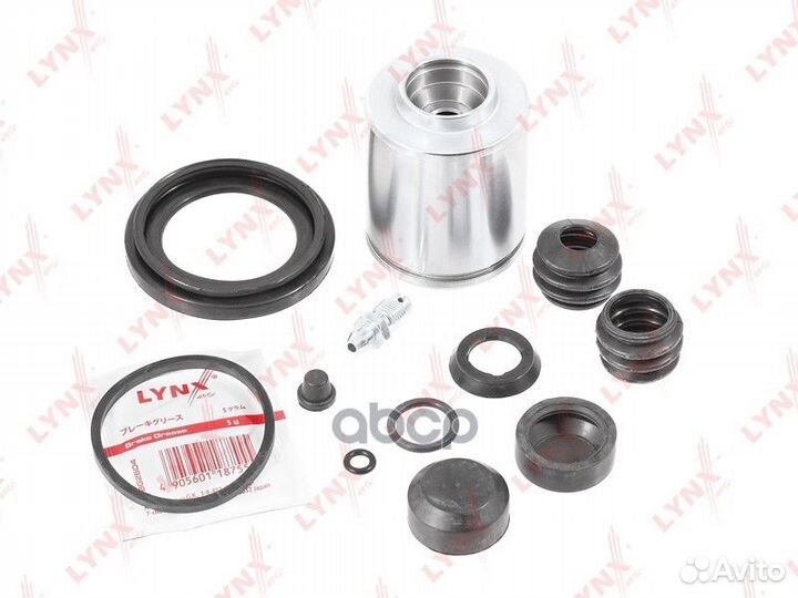 Ремкомплект тормозного суппорта с поршнем зад