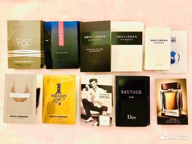 Пробники, миниатюры парфюмов люкс