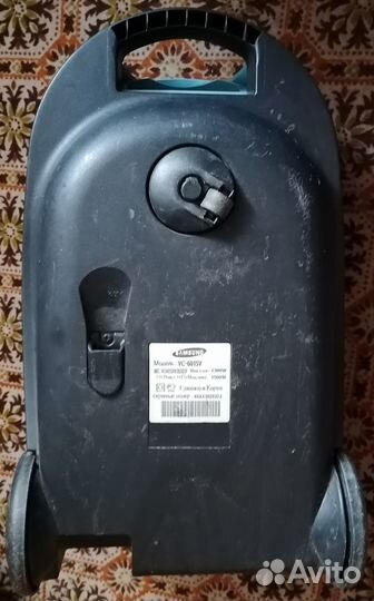 Пылесос бу Samsung VC-6015V на запчасти