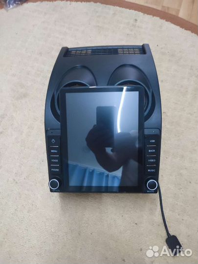 Магнитола в стиле tesla nissan Кашкай