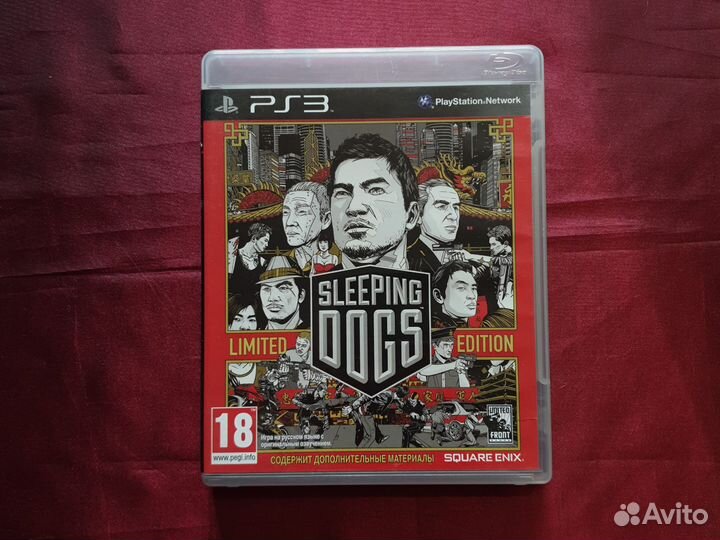 Sleeping dogs limited edition для Sony ps3