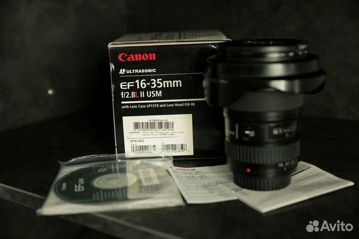 Объектив Сanon EF 16-35 mm f/2.8L II USM