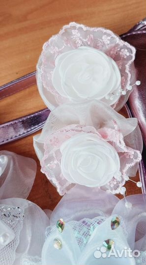 Банты белые для девочки