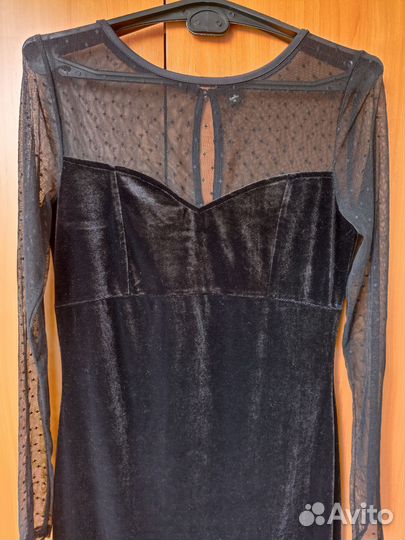 Платье бархат 46 р