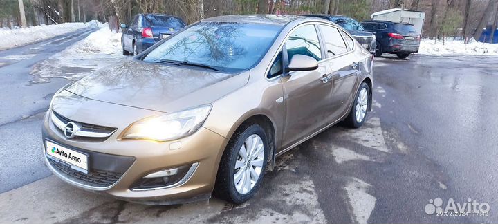 Opel Astra 1.4 AT, 2012, 118 700 км