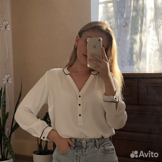 Блузка школьная mohito