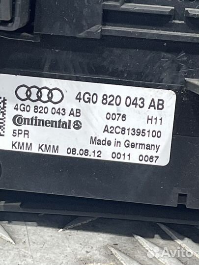 Блок управления климатической установкой Audi A6