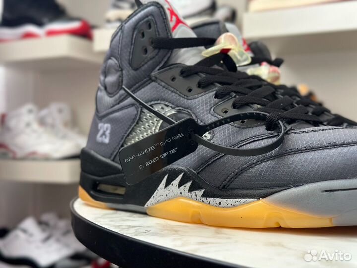 Off-White x Air Jordan 5 Retro Muslin