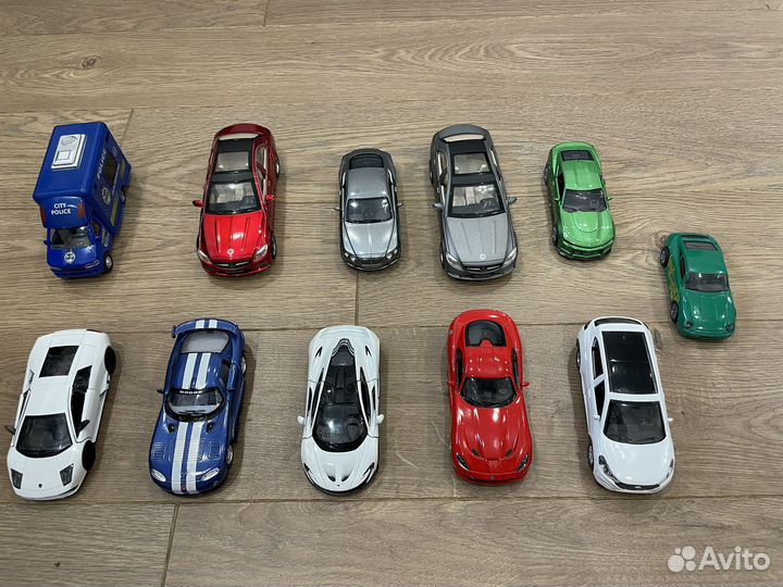 Детские машинки игрушки металлические