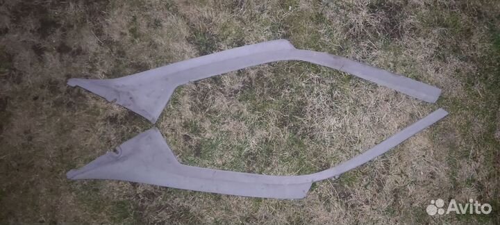 Пластиковые накладки на пороги