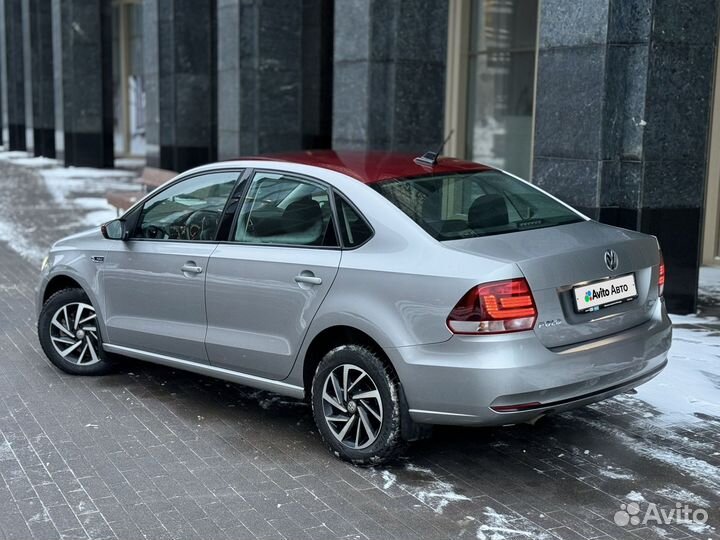 Volkswagen Polo 1.6 AT, 2019, 38 800 км