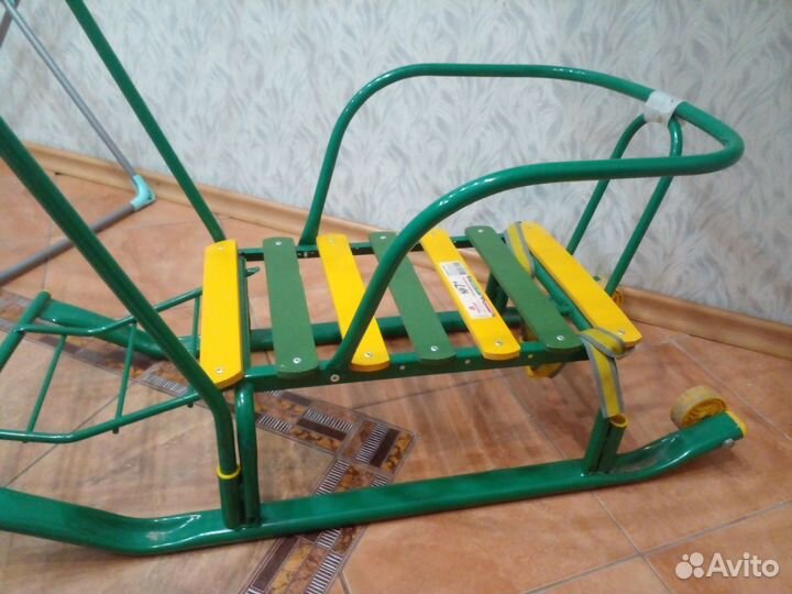 Детские санки с колесами
