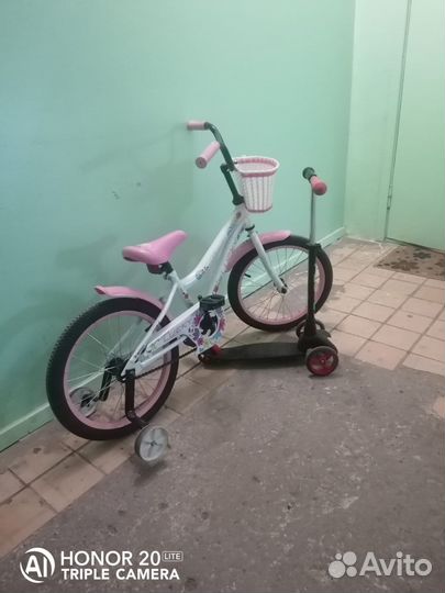 Велосипед для девочки