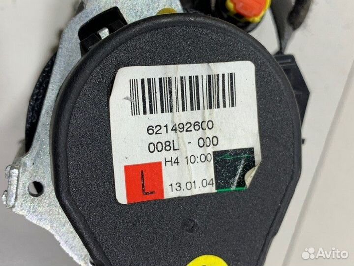 Ремень безопасности передний левый Skoda Rapid