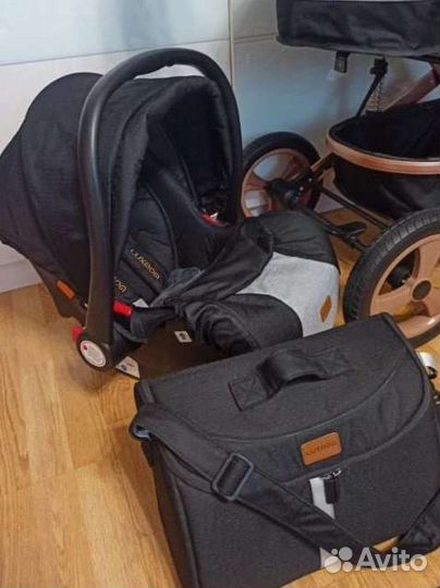 Коляска Новая Luxmom 518 bleak