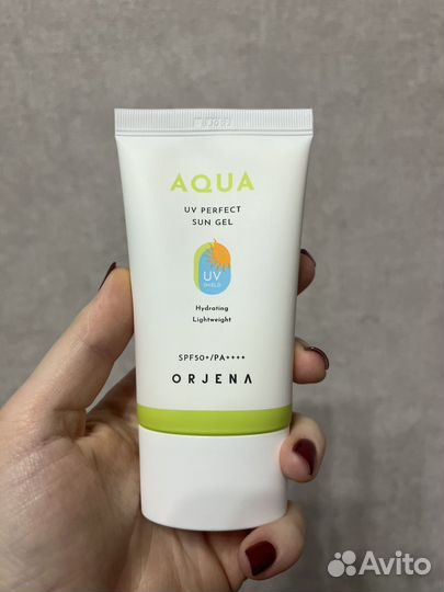 Солнцезащитный гель orjena aqua