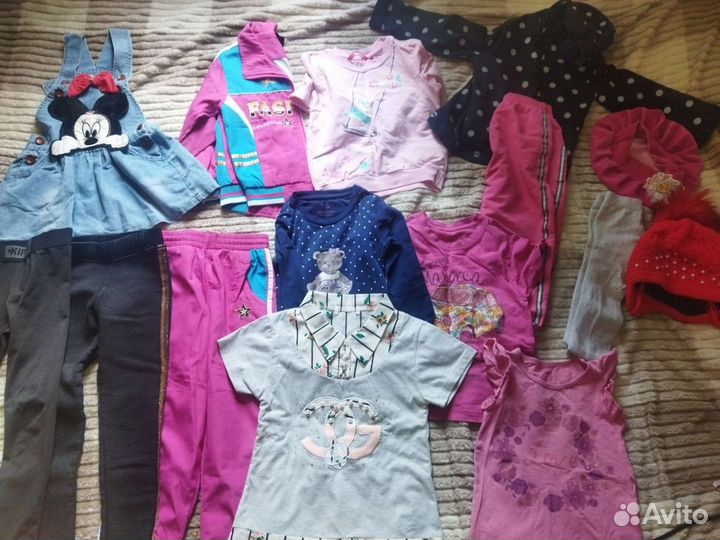 Вещи пакетом на девочку 5-6 лет