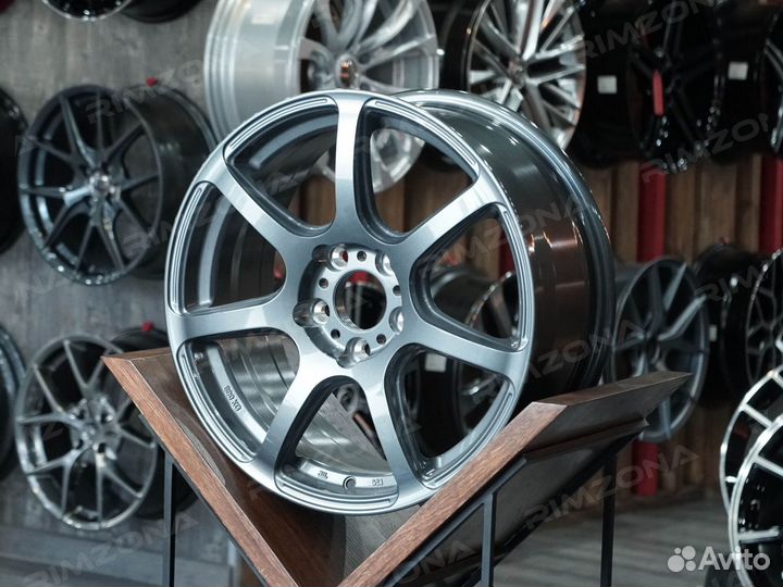 Литые диски Work R17 на Mitsubishi. Арт831