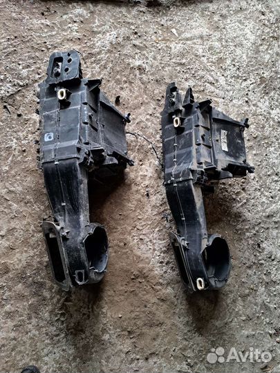 Корпус печки на Mercedes W203